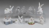 9 PC RABBIT COLLECTION: To inc