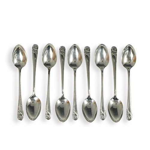 (9 PC) "SPRING GLORY" STERLING