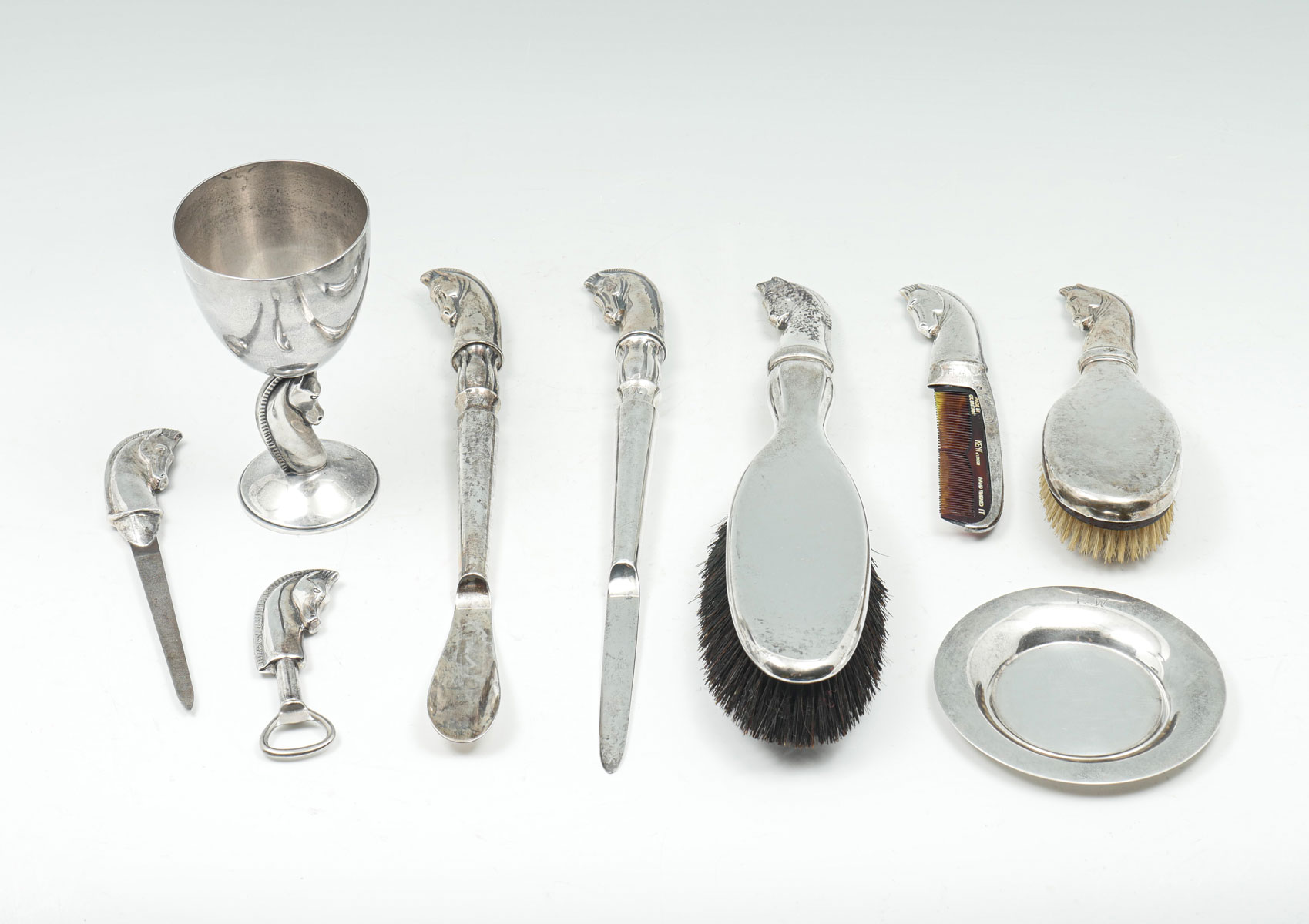 9 PC STERLING GENTLEMANS