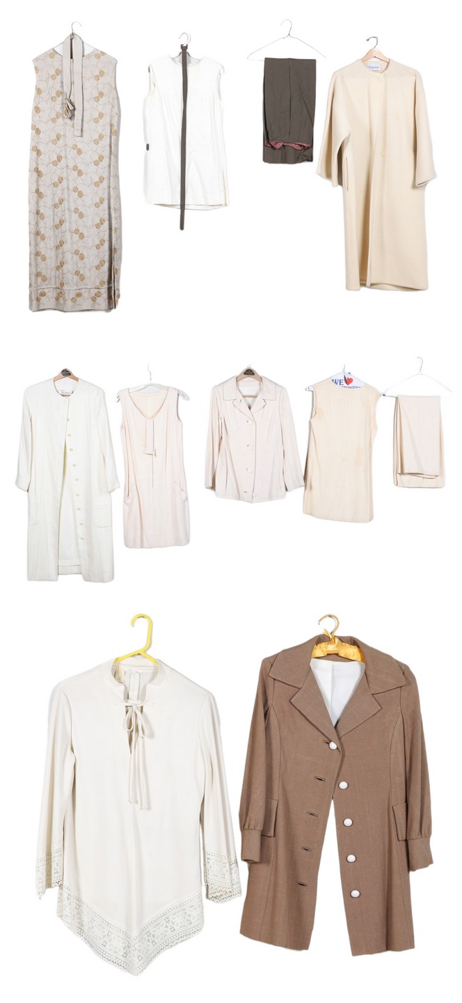 (9) Piece 60's/70's Linen and