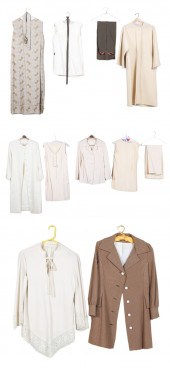 (9) Piece 60's/70's Linen and