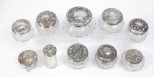 9 PIECE ART NOUVEAU STERLING L