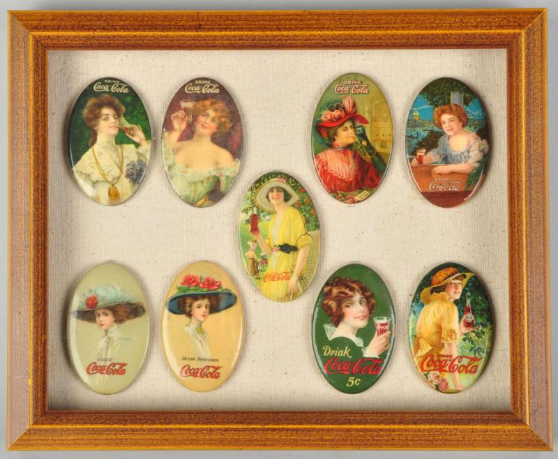 9-Piece Coca-Cola Pocket Mirror