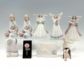 9 PIECE LLADRO COLLECTION: 1)