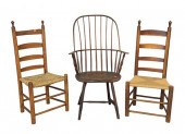 9 PIECE LOT TO INCLUDE; 18TH C
