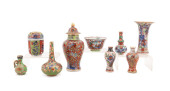9 PIECES OF CHINESE MINIATURE