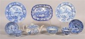 9 PIECES OF ROMANTIC VIEW BLUE