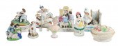 (9) Porcelain fairing trinkets