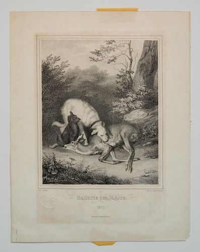 9 PRINTS- DOG PORTRAITS, HUNTING