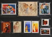 9 PRINTS & LITHOGRAPHS9 piece