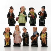9 ROYAL DOULTON CHARLES DOULTO