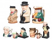 (9) Royal Doulton porcelain To