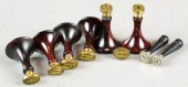 (9) Sealing Wax Stamps - Initi