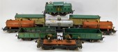 9 STANDARD LIONEL TRAIN CARS L