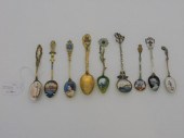 (9) STERLING AND 800 SILVER EN