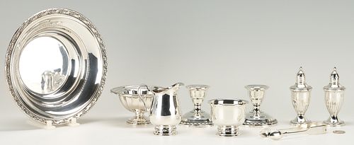 9 STERLING ITEMS, MOSTLY