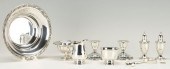 9 STERLING ITEMS, MOSTLY HOLLO
