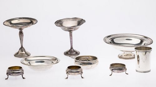 9 STERLING SILVER TABLE