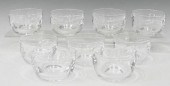 (9) STEUBEN COLORLESS LEADED A