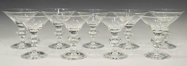 (9) STEUBEN 'TRUMPET' CHAMPAGNE/