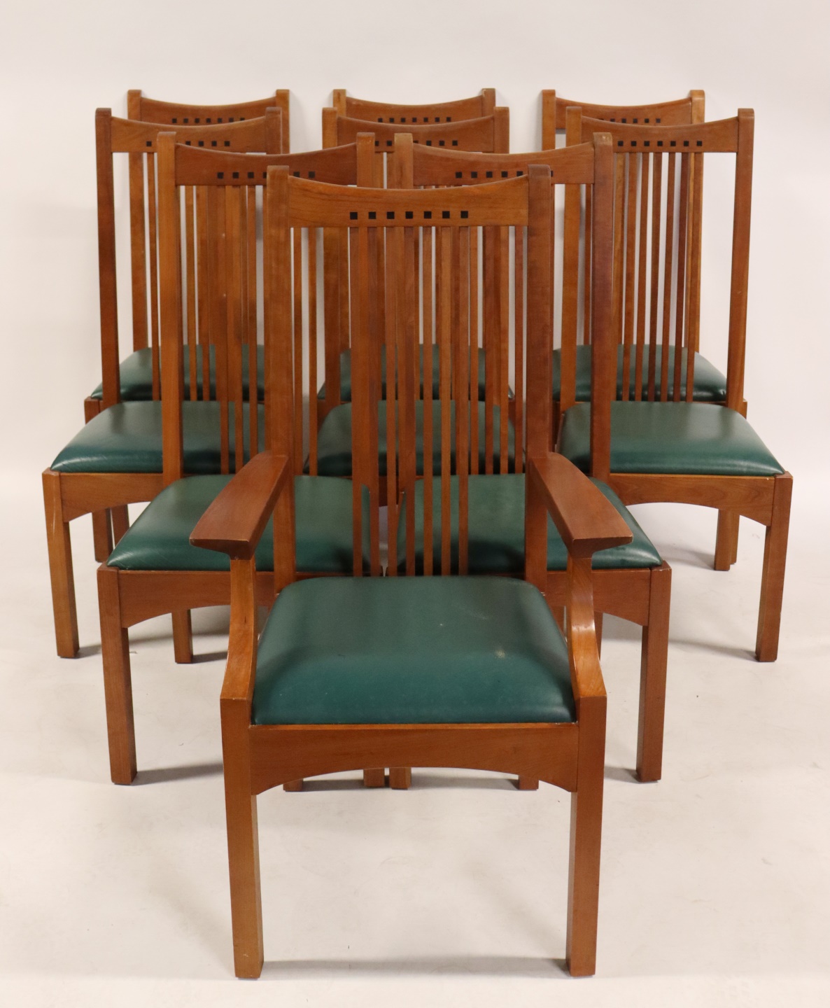 9 STICKLEY AUDI CHERRY WOOD HIGH