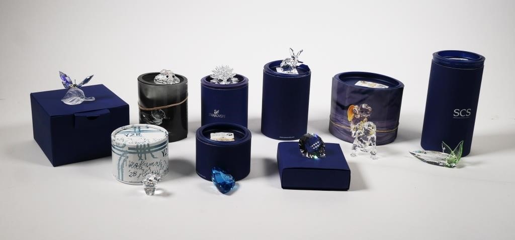 (9) SWAROVSKI ANIMAL & OTHER