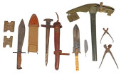 (9) US ARMY ITEMS: &#039;H&#03