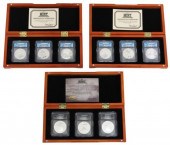 (9) US SILVER EAGLES 1OZ FINE