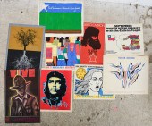 (9) Various posters including