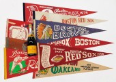 9 VINTAGE BOSTON RED SOX BASEB