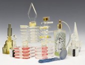 (9) VINTAGE GLASS & LUCITE PER