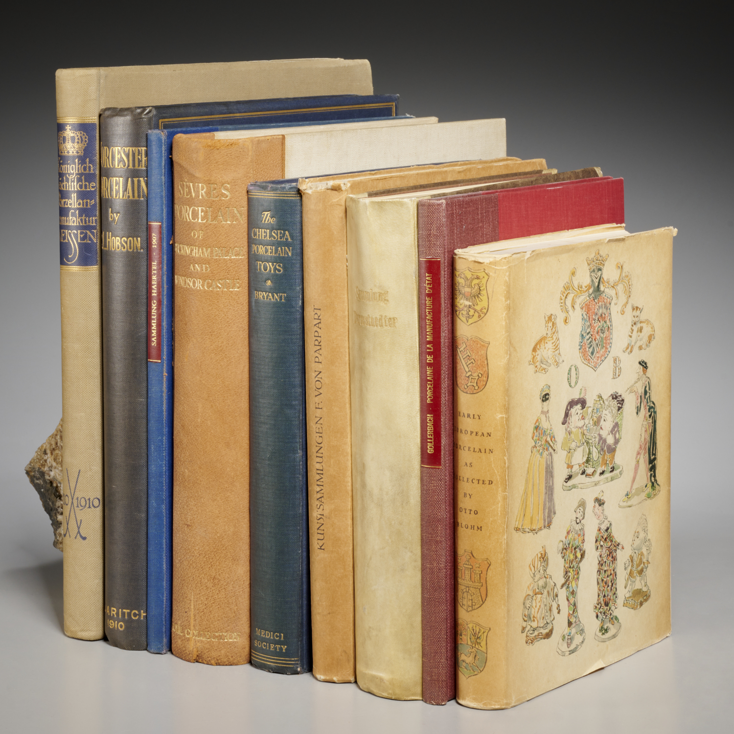 (9) VOLS. IMPORTANT POTTERY &