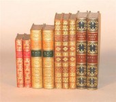 9 vols.  Leather Bindings - Eu