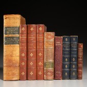 (9) VOLS. LEATHER BINDINGS, 19