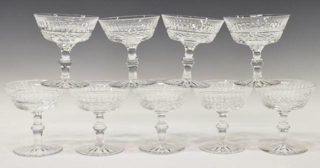 (9) WATERFORD 'TRAMORE' CRYSTAL