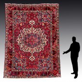 9' X 12' VINTAGE BAHKTIARI EST