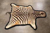 9' ZEBRA HIDE RUG<br>Zebra hid