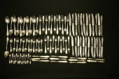 90 PIECE AUSTRIAN .800 SILVER