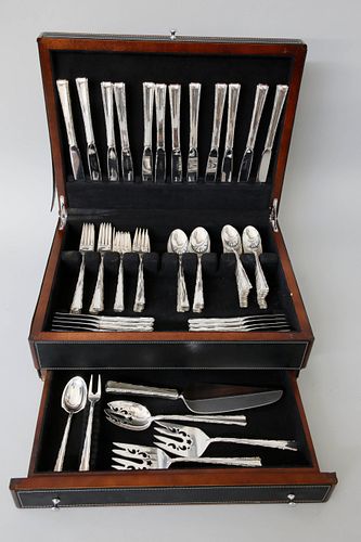 90 PIECE LUNT STERLING SILVER