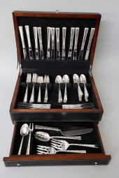 90 PIECE LUNT STERLING SILVER