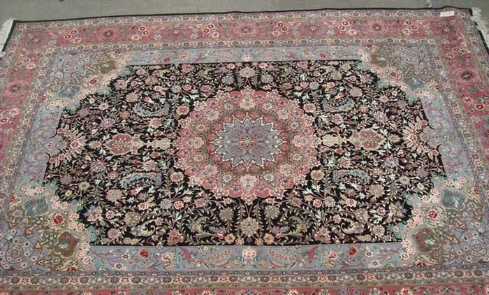 9.0 x 12.8 Tabriz, excellent