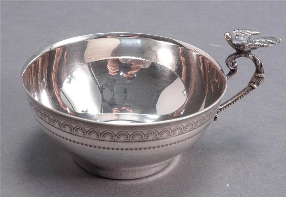 900-SILVER BIRD FINIAL CUP, ~H:
