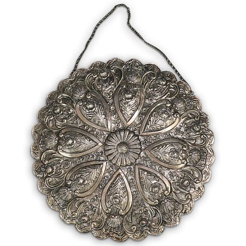 900 SILVER REPOUSSE WALL