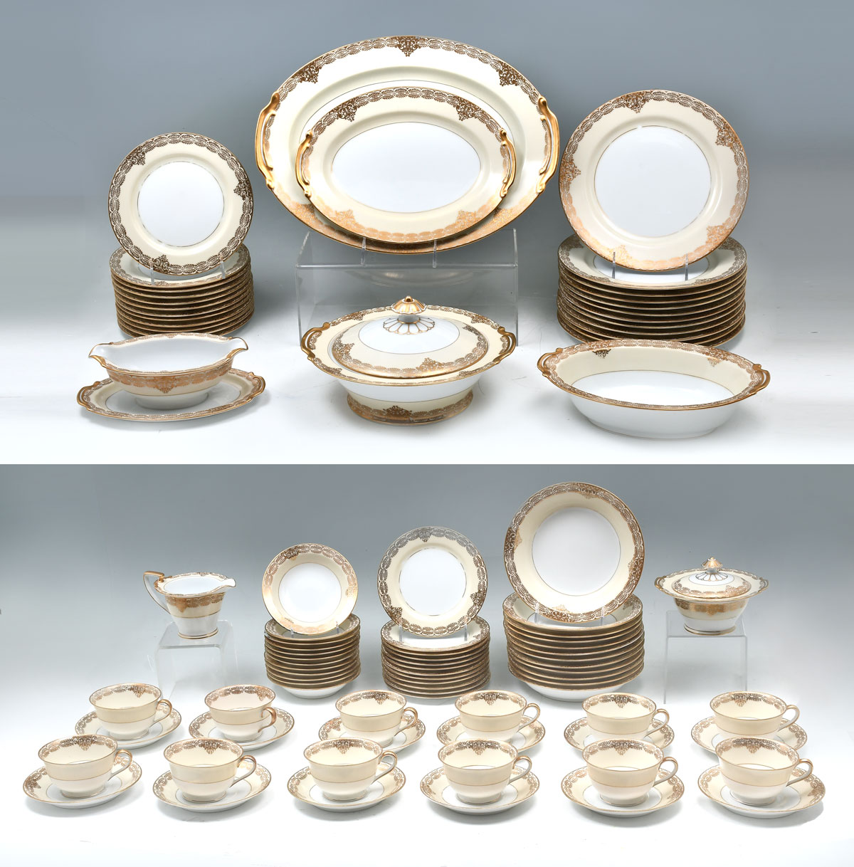 91 PC. NORITAKE ''GILDA'' SERVICE