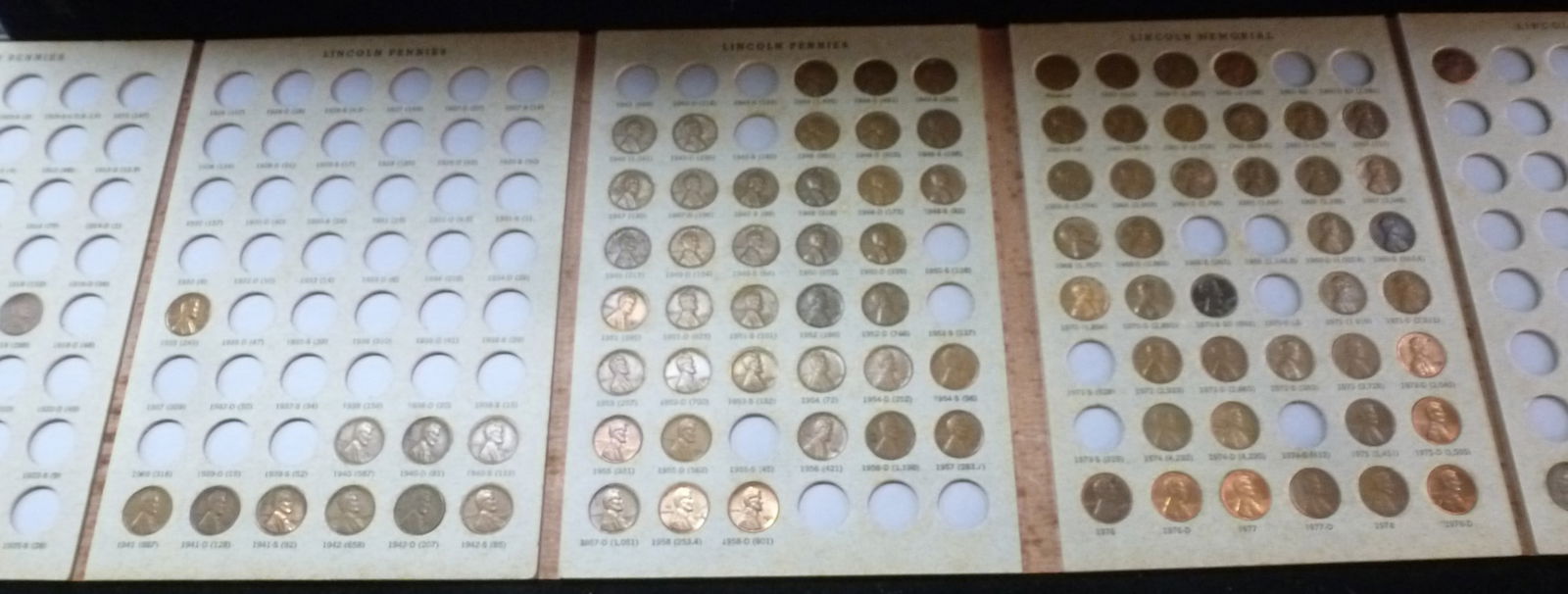 92 LINCOLN WHEAT/MEMORIAL PENNIES