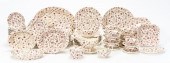 92 PC SPODE "ROSEBUD CHINTZ" D