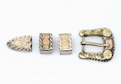 925 & 18K RANGER BUCKLE SET: E