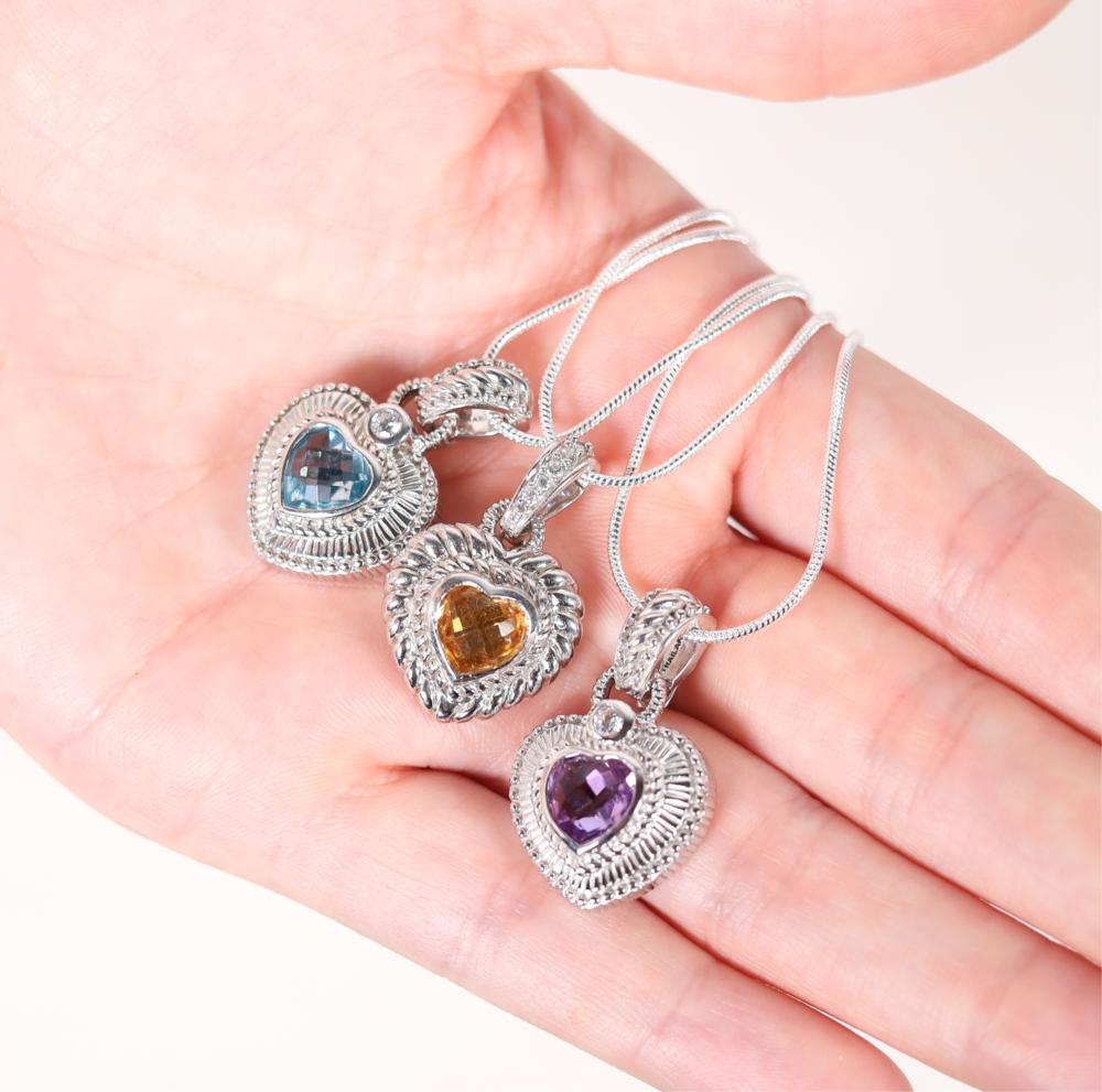 925 JUDITH RIPKA TEXTURED HEART