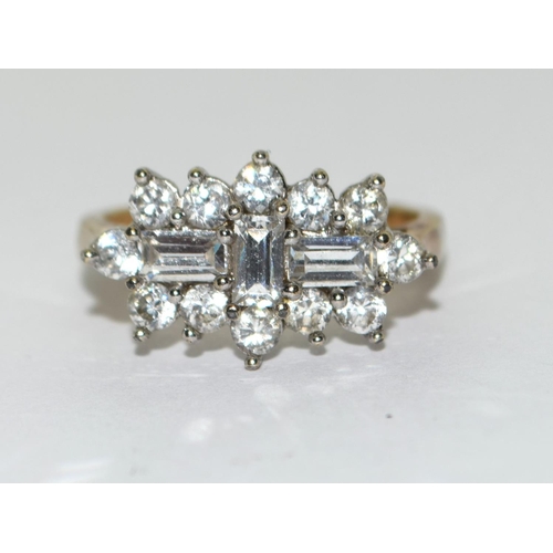 925 silver ladies Statement ring
