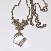 925 silver Marcasite and Chrys